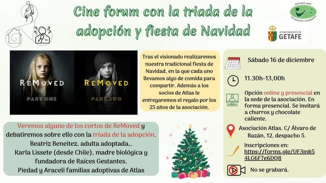 Cine Forum con la Triada de la Adopción