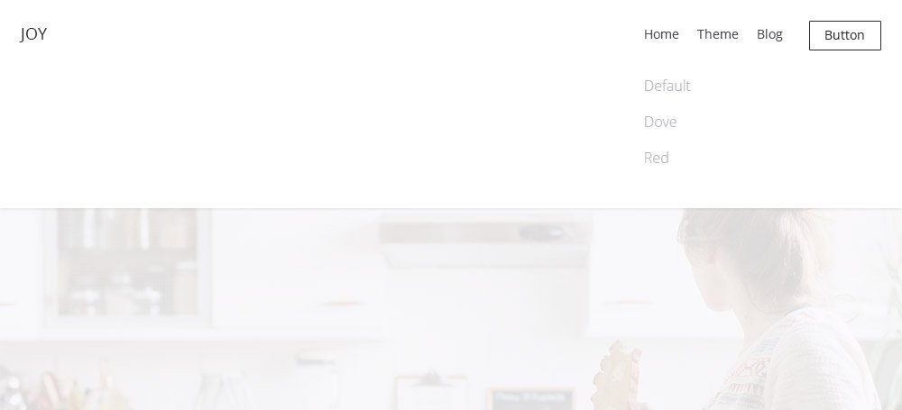 Navbar dropdown overlay